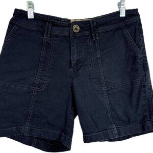 Aventura Organic Cotton Black Utility Shorts Women's Size 8 (Estimated)‎